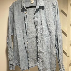 Light blue shirt for men